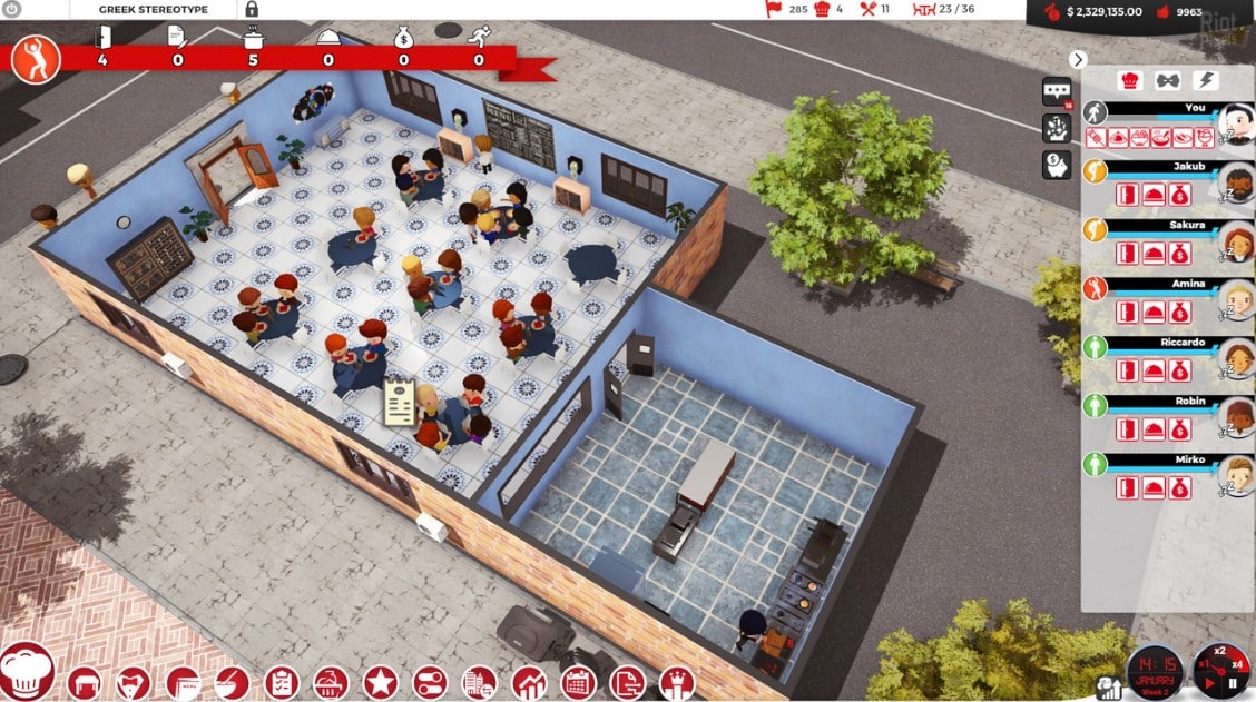 chef a restaurant tycoon game screenshot
