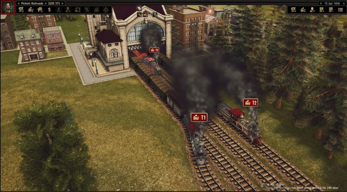 railroad corporation screenshot