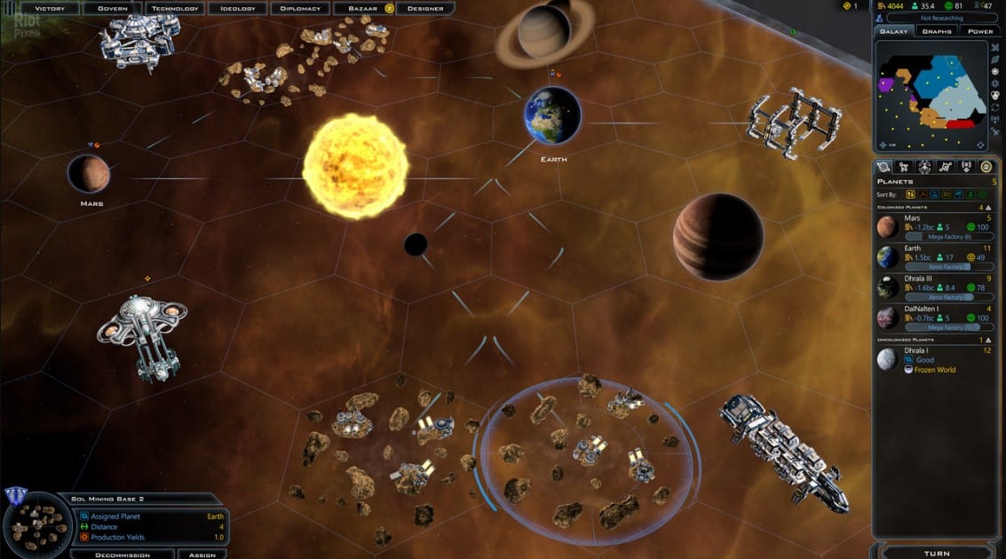 galactic civilizations 3 screenshot