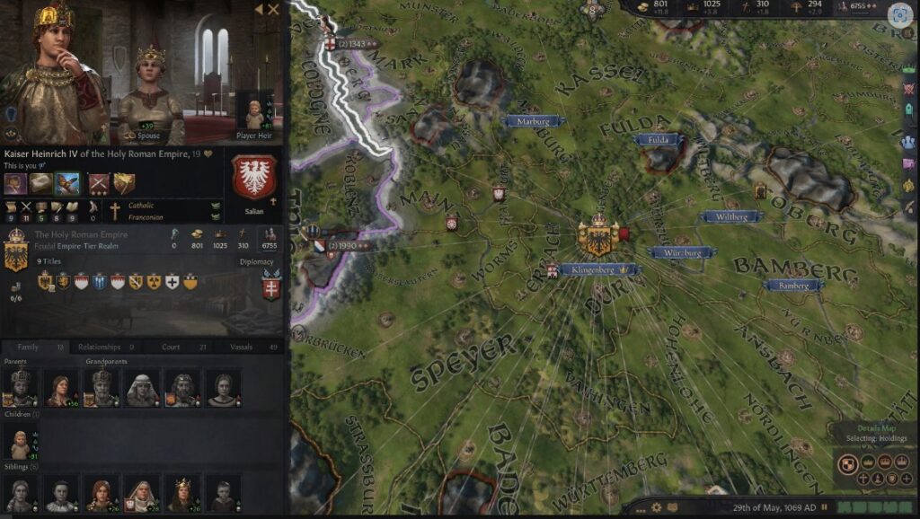 Crusader KIng 3 Screenshot